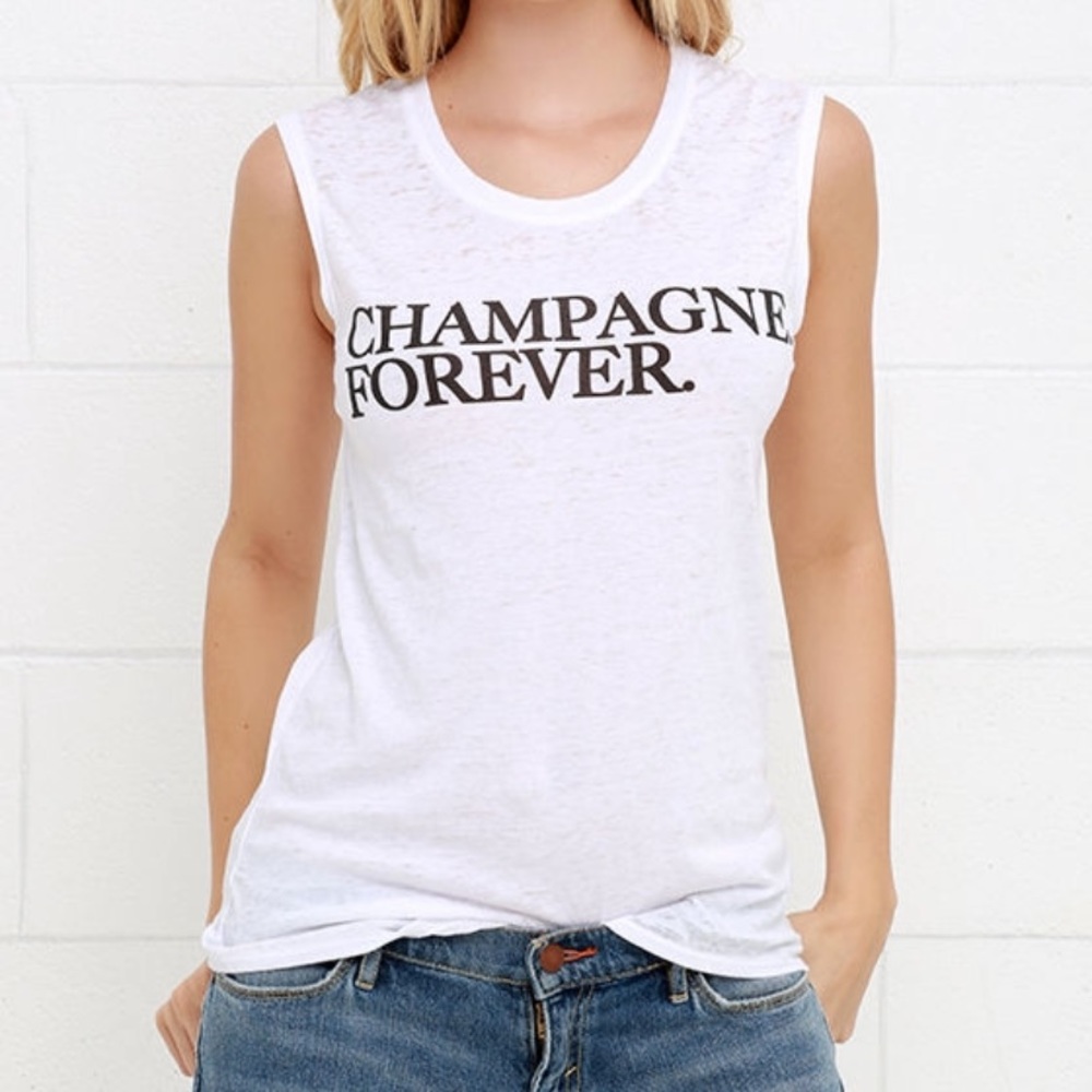 Champagne Forever Tee